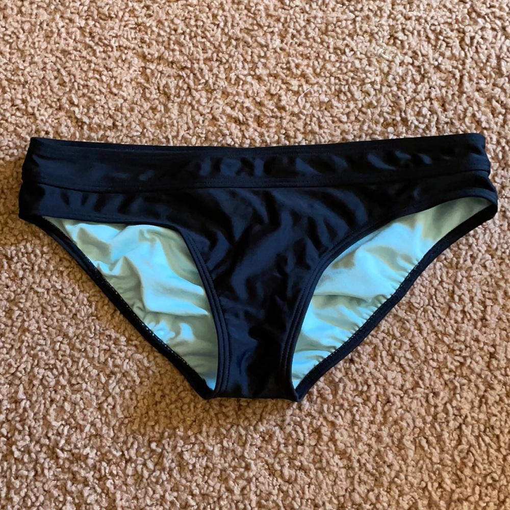 Black prana bikini bottoms like new